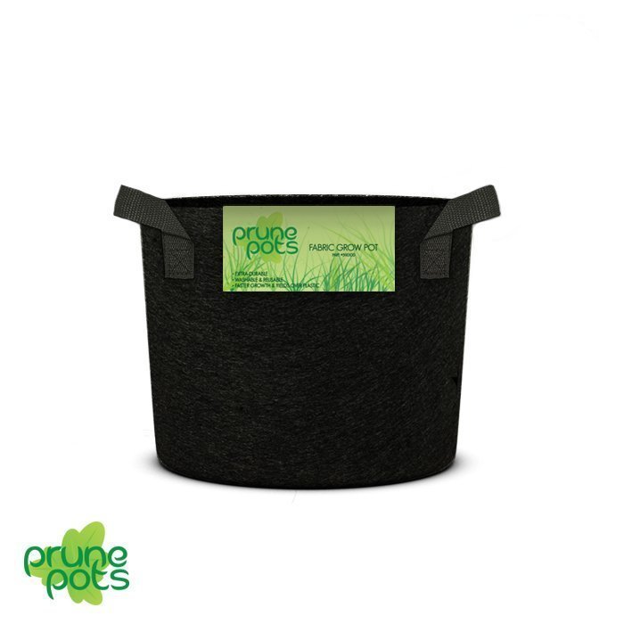 100 Gallon Prune Pots Fabric Grow Pots front of bag