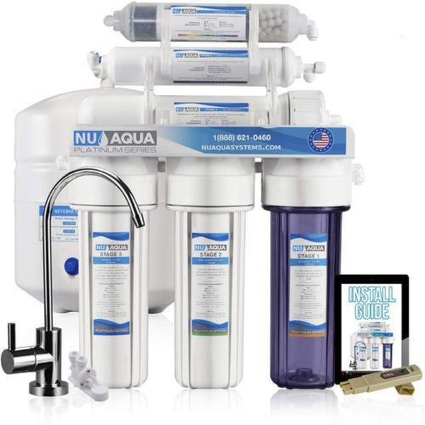Reverse Osmosis System Nu Aqua Stage 6 Alkaline Main