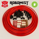 Growing Essentials Robomist Auto Sprayer w/ 8 Nozzles top view of all parts