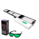 Scynceled Raging Kale LED Grow Light System with glasses
