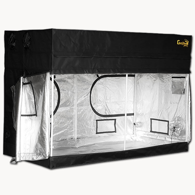 Gorilla Grow Tent SHORTY 4' x 8' front of tent open