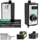 Climate Control Yield Lab Duct Fan Motor Speed Controller specifications