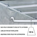 Yield Lab 32" x 32" x 24" Reflective Grow Tent poles