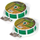 Growing Essentials Yield Lab Twist Ties Roll with Cutter- 164 Ft Pack of 2 side angled