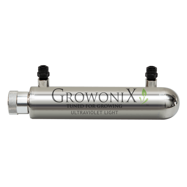 Growing Essentials GrowoniX Ultraviolet Filtration for EX100-GX400 side profile