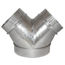 Climate Control 6x6x6 ‘Y’ Duct Connector side profile